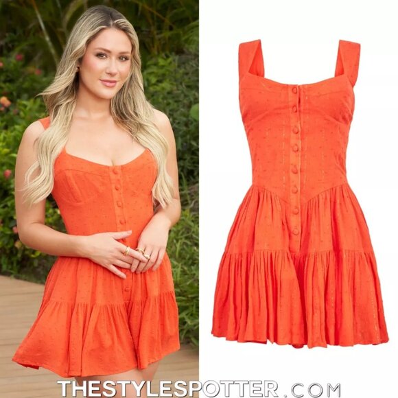 PQ Everly Romper in Passion XSmall Small New Womens Beach Resort - Picture 13 of 14